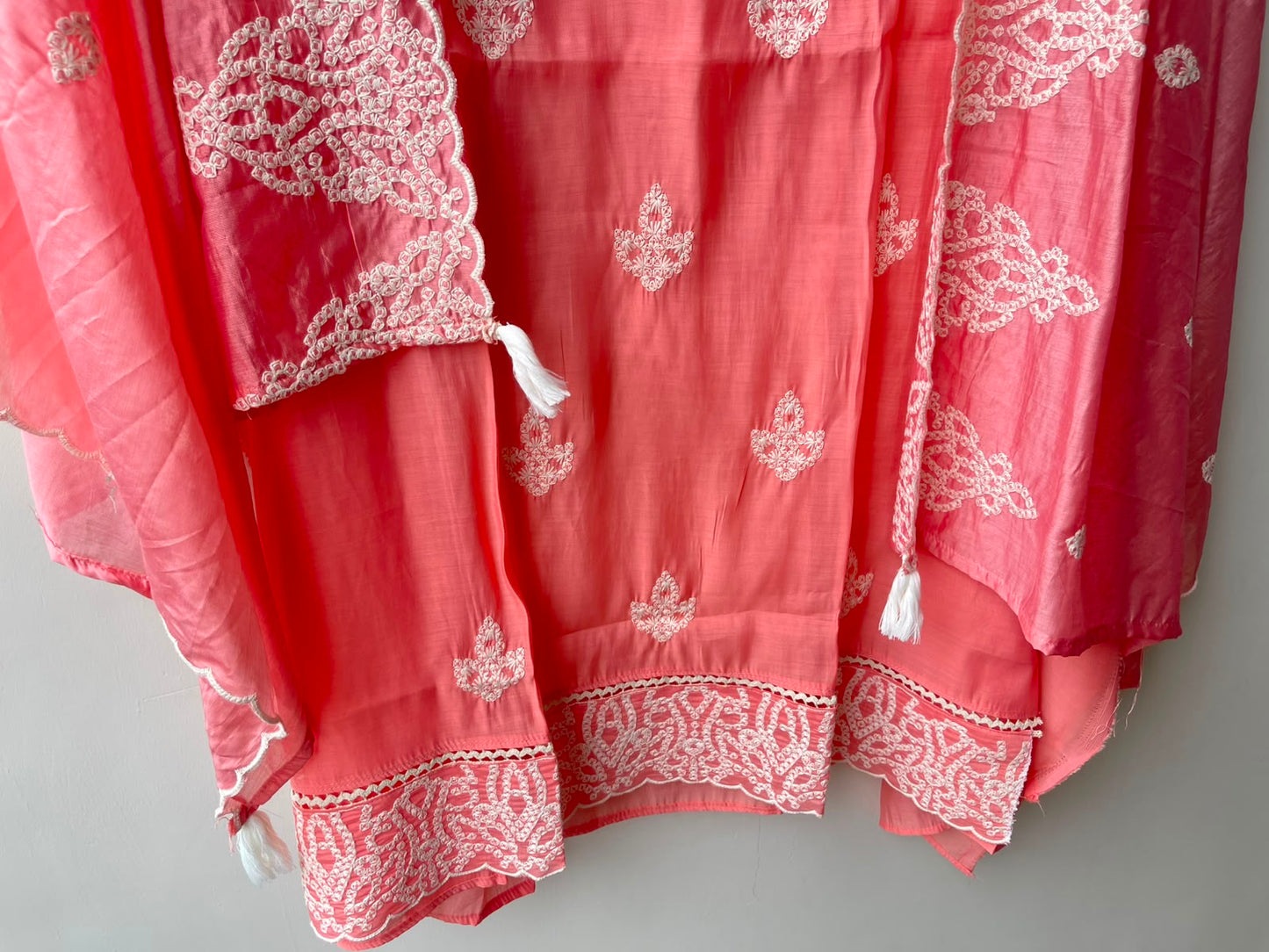 Mul chanderi unstitched ladies suit Rc19061