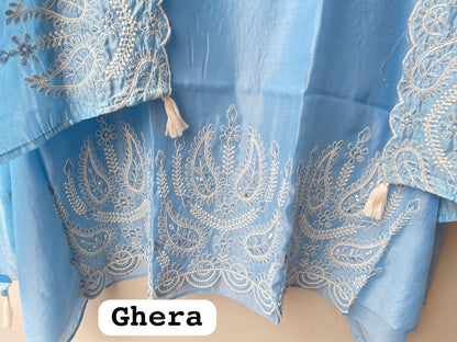 Mul chanderi unstitched ladies suit Rc19233 (a)