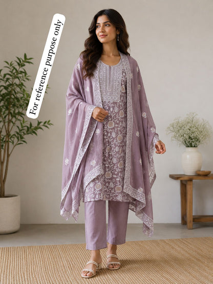 Pure Mul Chanderi Unstitched Ladies Suit RC-18859 – view 8