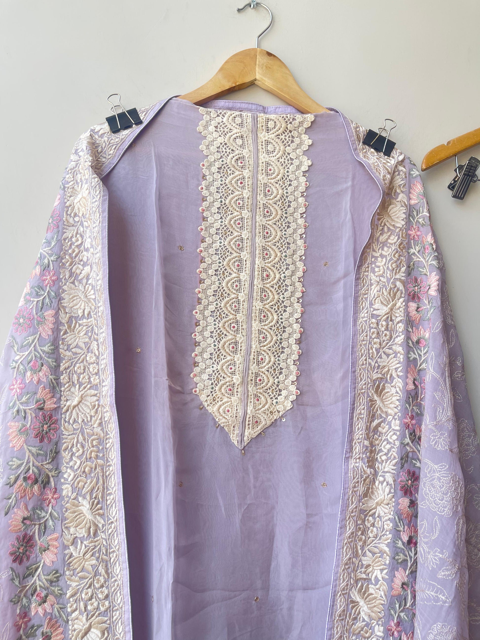 Organza Unstitched Ladies Suit RC-18839 – view 3