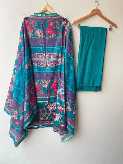 Cotton printed unstitched ladies suit Rc19013
