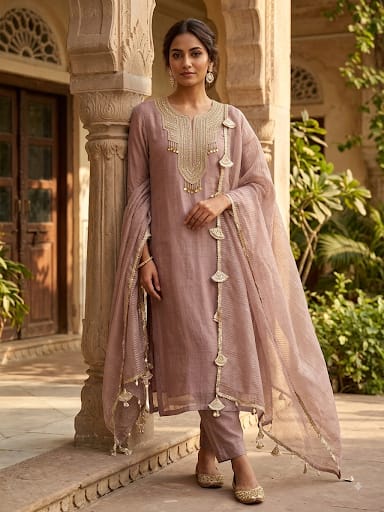 Crushed shimmer tissue ladies unstitched suit Rc19260 (b)