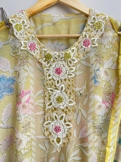 Organza Unstitched Ladies Suit RC-18873 – view 7