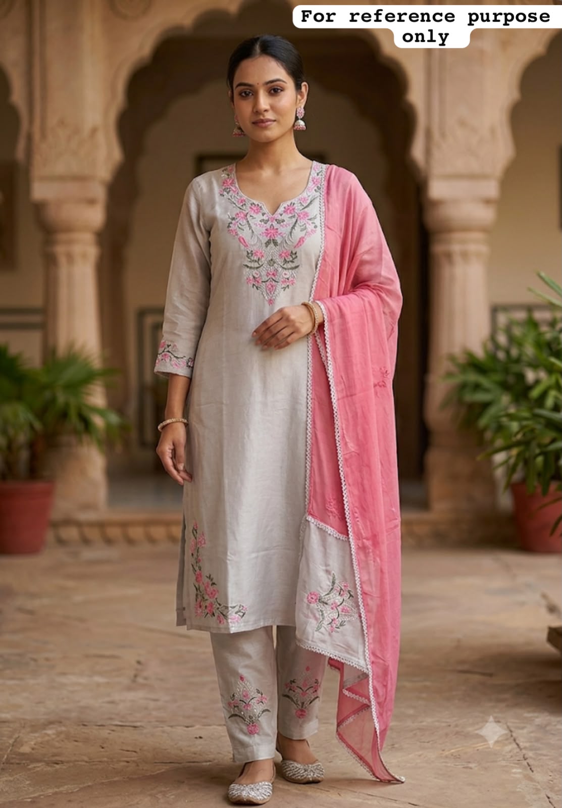 Organza Tuile unstitched ladies suit Rc19147