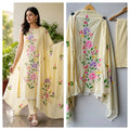 Mul chanderi unstitched ladies suit Rc19120