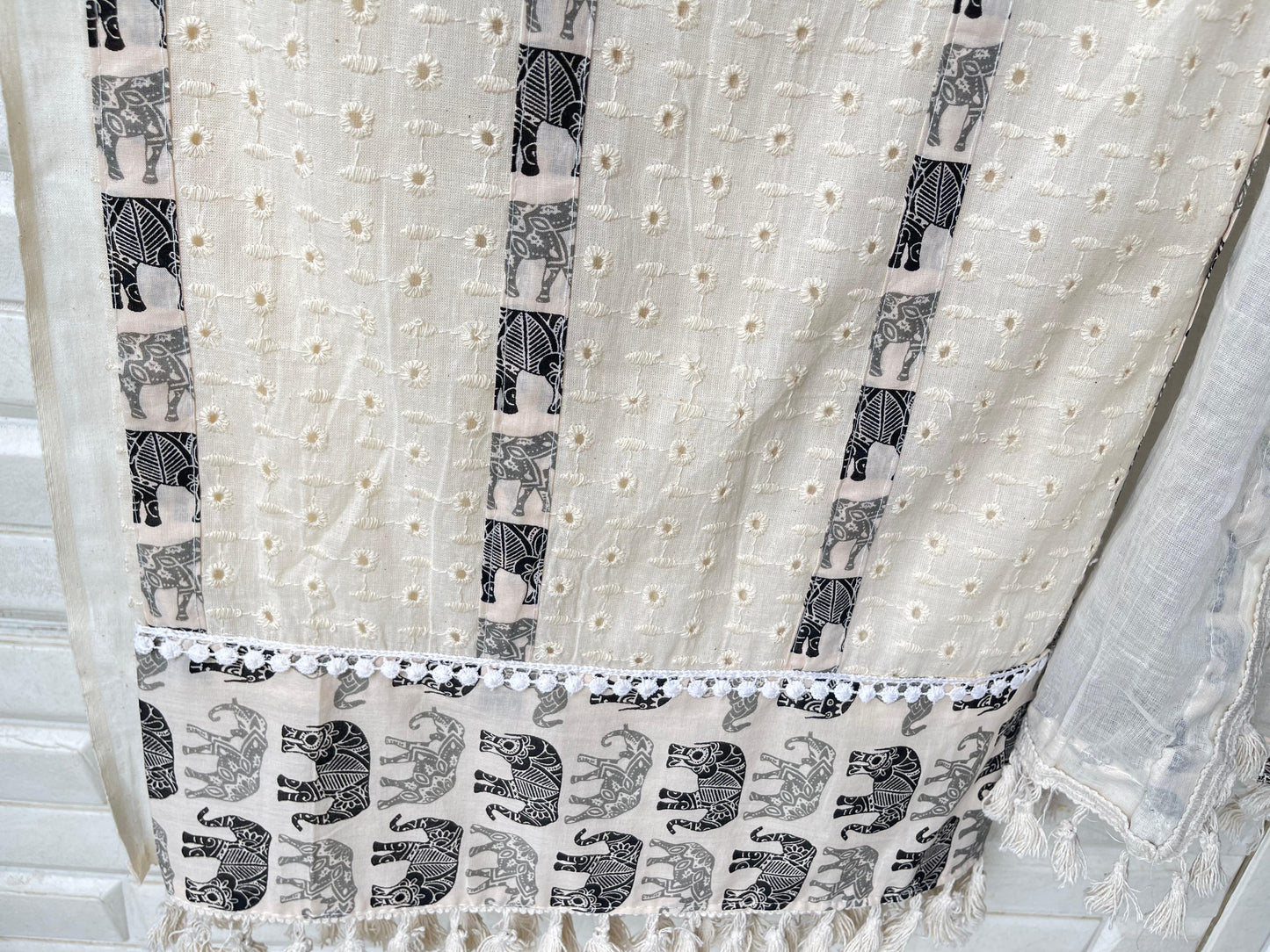 Cotton unstitched ladies suit Rc17310