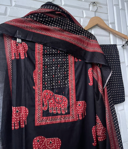 Cotton printed unstitched ladies suit Rc17618 (a)