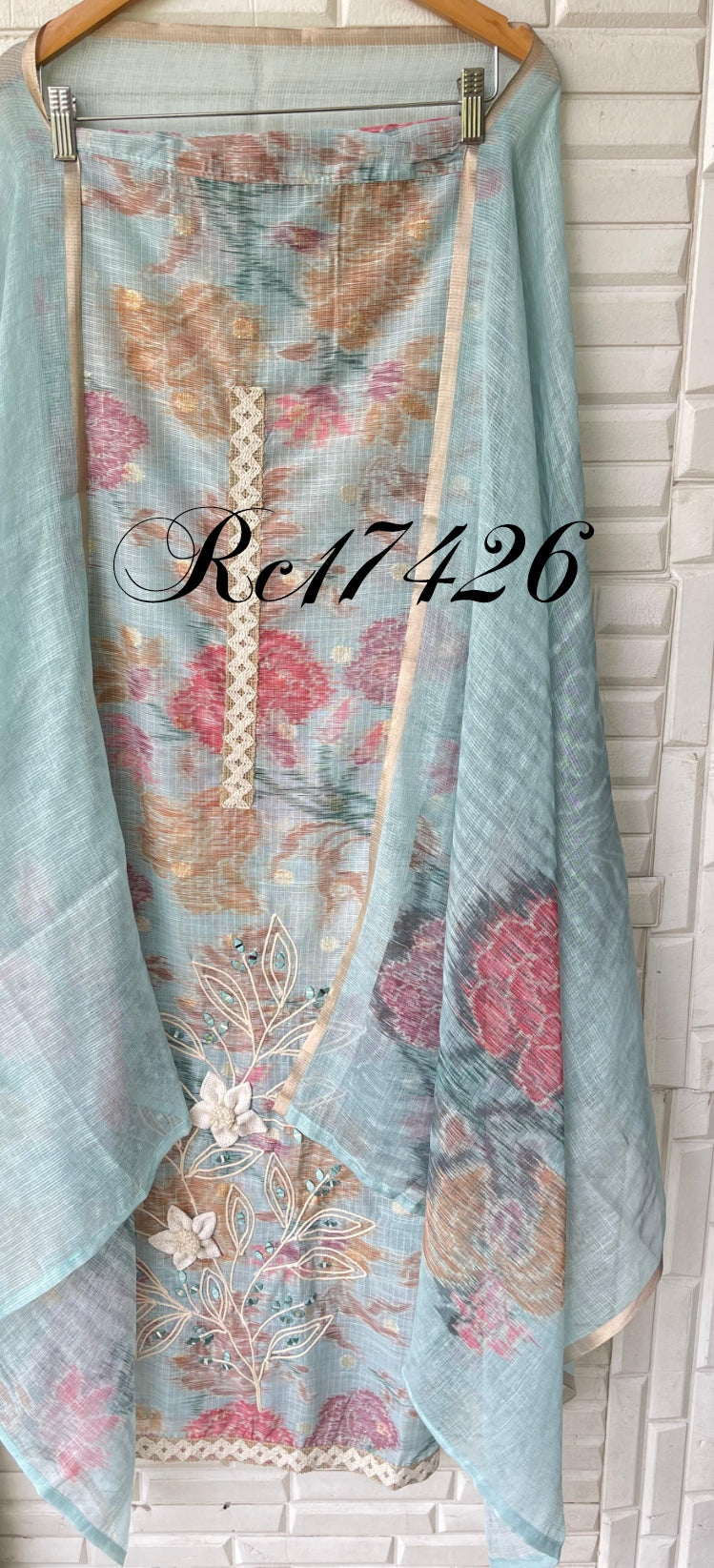 Banarasi kota doriya unstitched ladies suit Rc17426 (a)