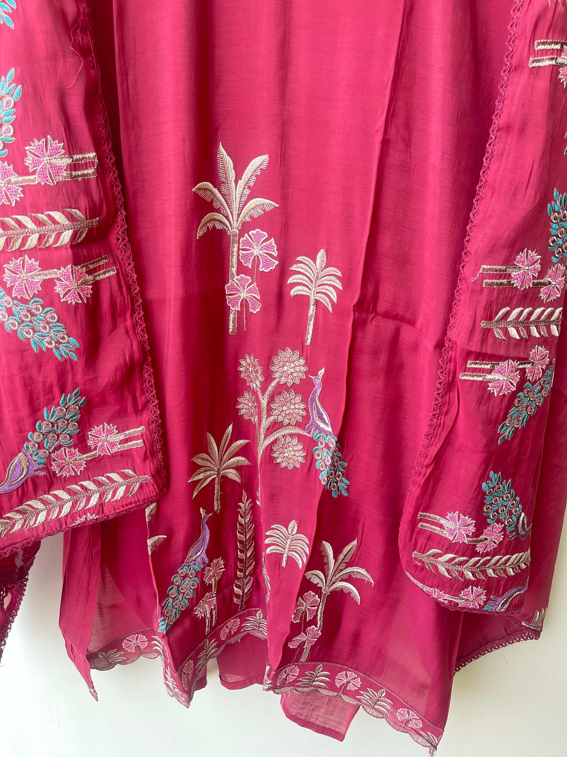Mul Chanderi Unstitched Ladies Suit RC18890 – view 9