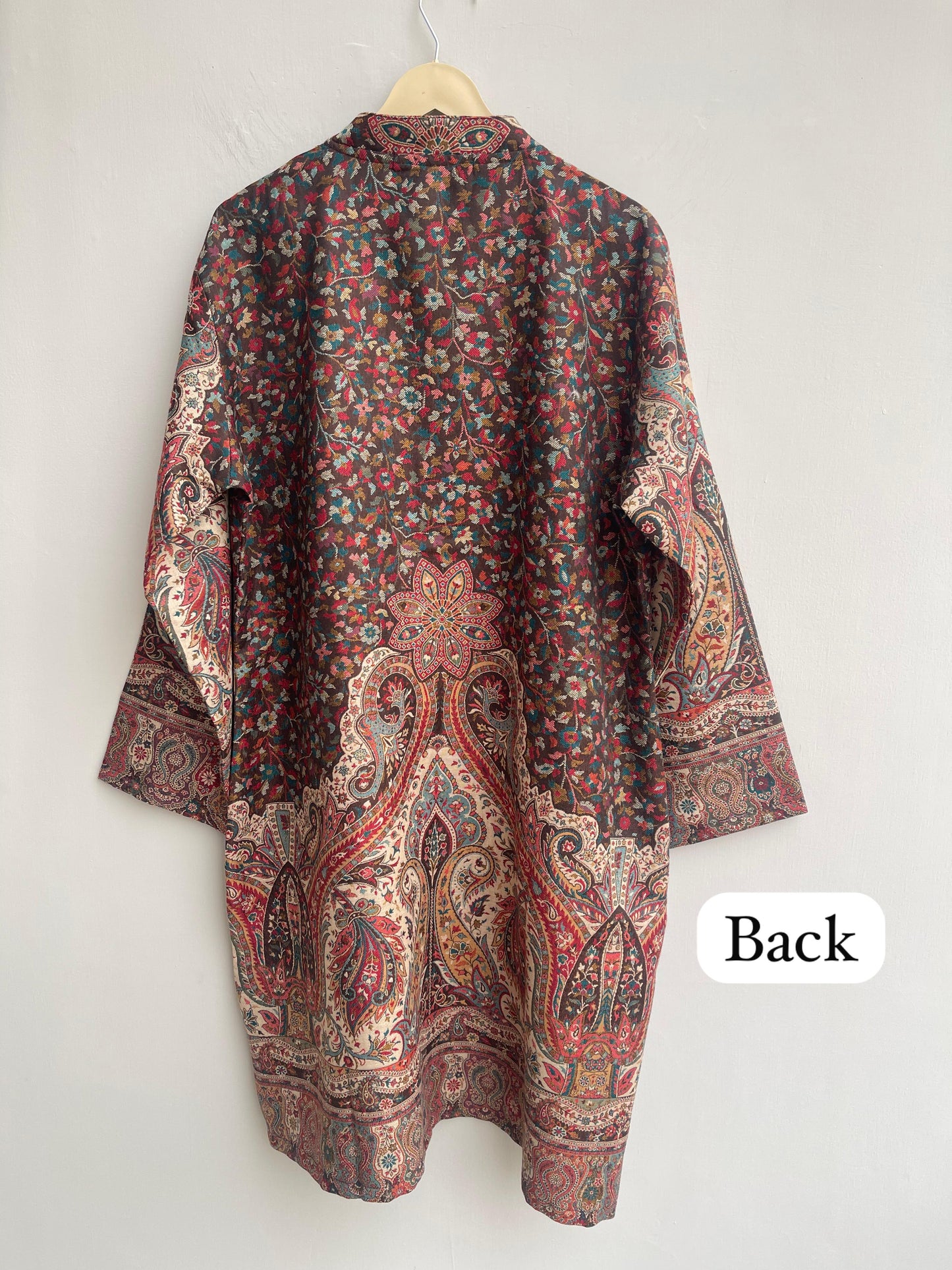 Jacquard woven stitched winter wear jacket  Rc17992