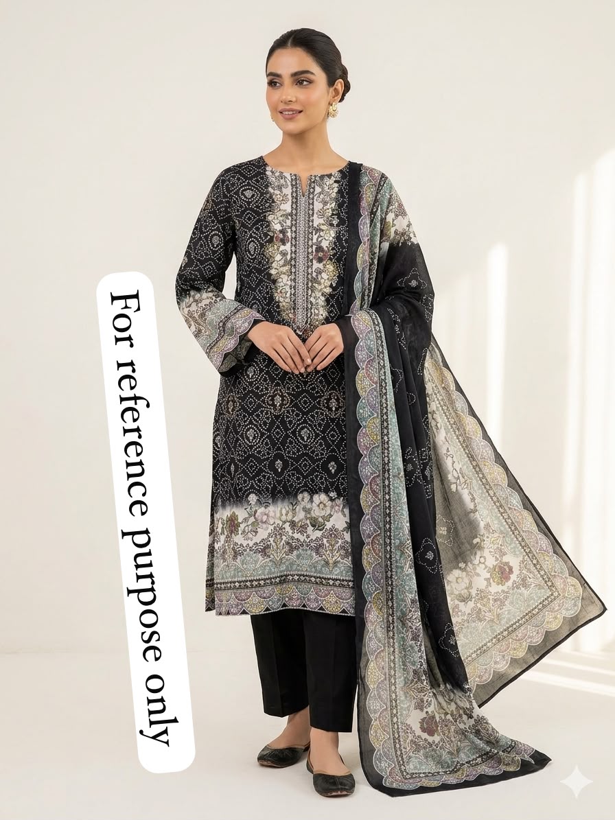 Cotton printed unstitched ladies suit Rc18978