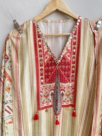 Muslin Printed Unstitched Ladies Suit RC18615 – view 4