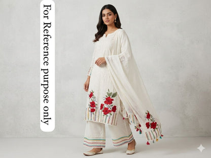 Mul Chanderi Unstitched Ladies Suit RC18815 (a) – view 7