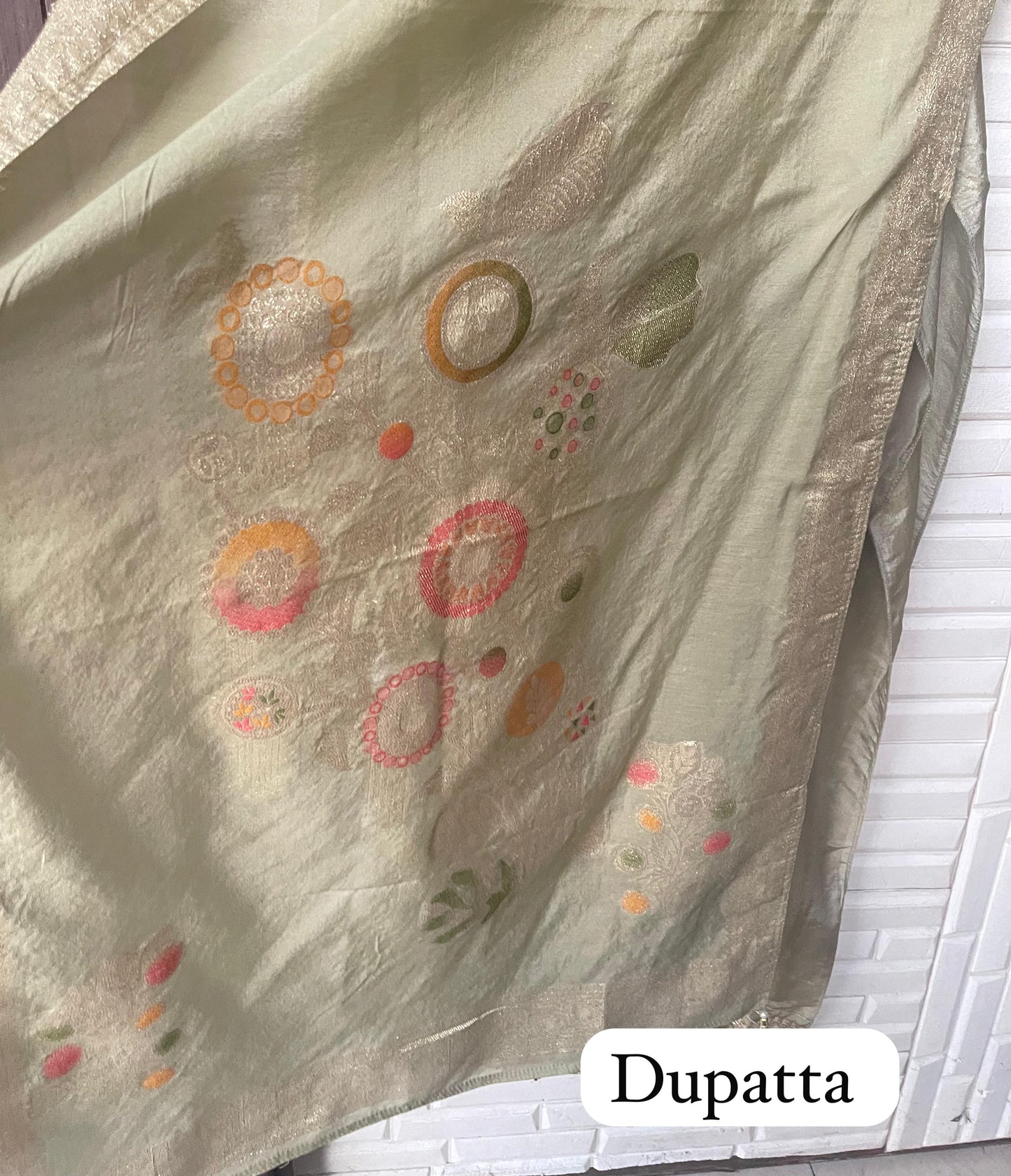 Shimmer silk unstitched ladies suit Rc17716 (b)