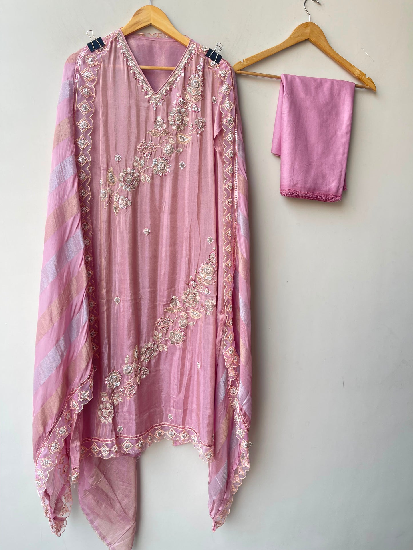 Shimmer silk unstitched ladies suit Rc19203 (b)