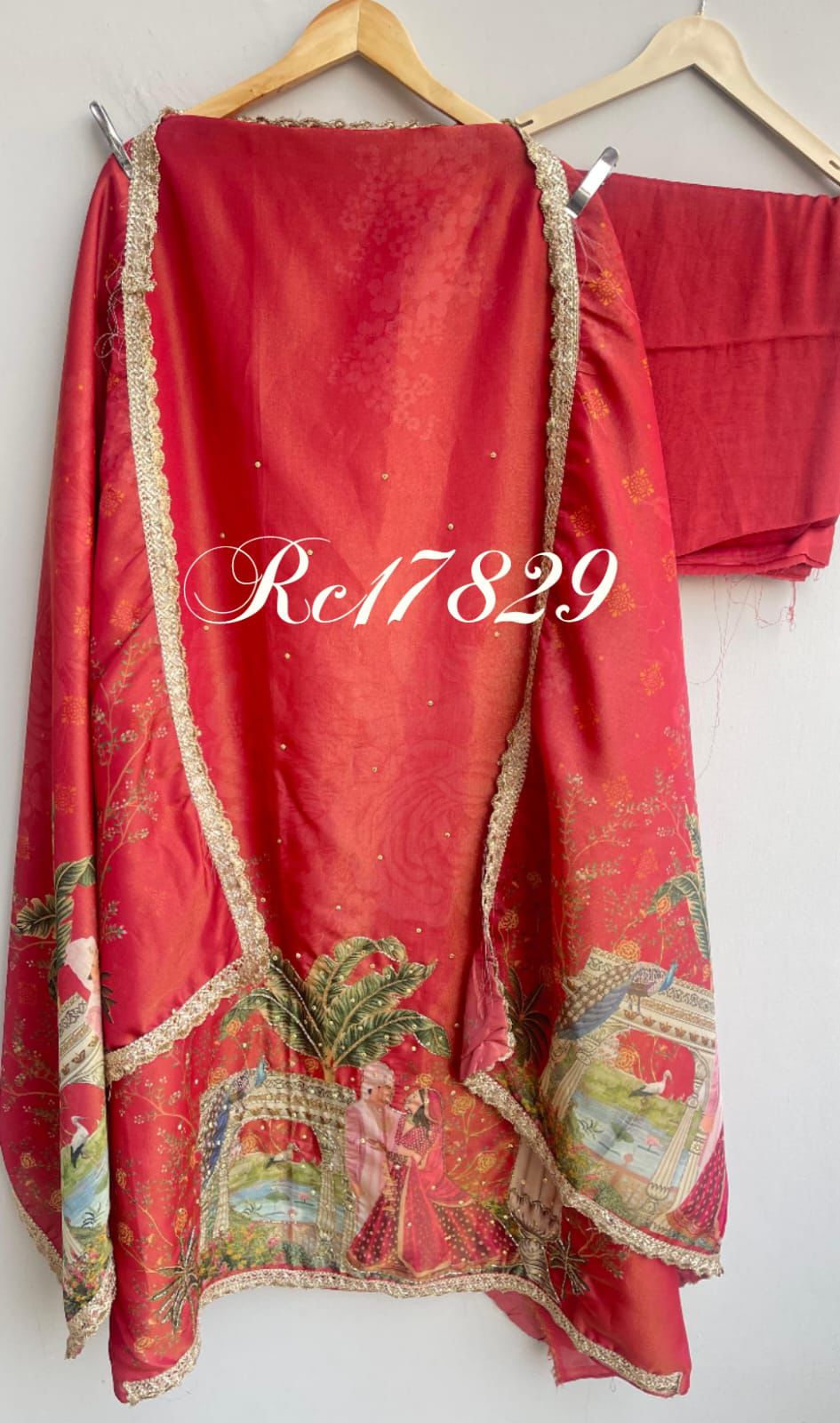 Shimmer Silk Unstitched Ladies Suit RC-17829 – view 6