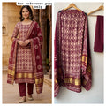 Mul cotton printed unstitched ladies suit Rc19313 (b)