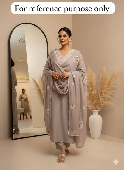 Mul chanderi unstitched ladies suit Rc18458 (b)