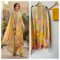 Organza printed unstitched ladies suit Rc19214