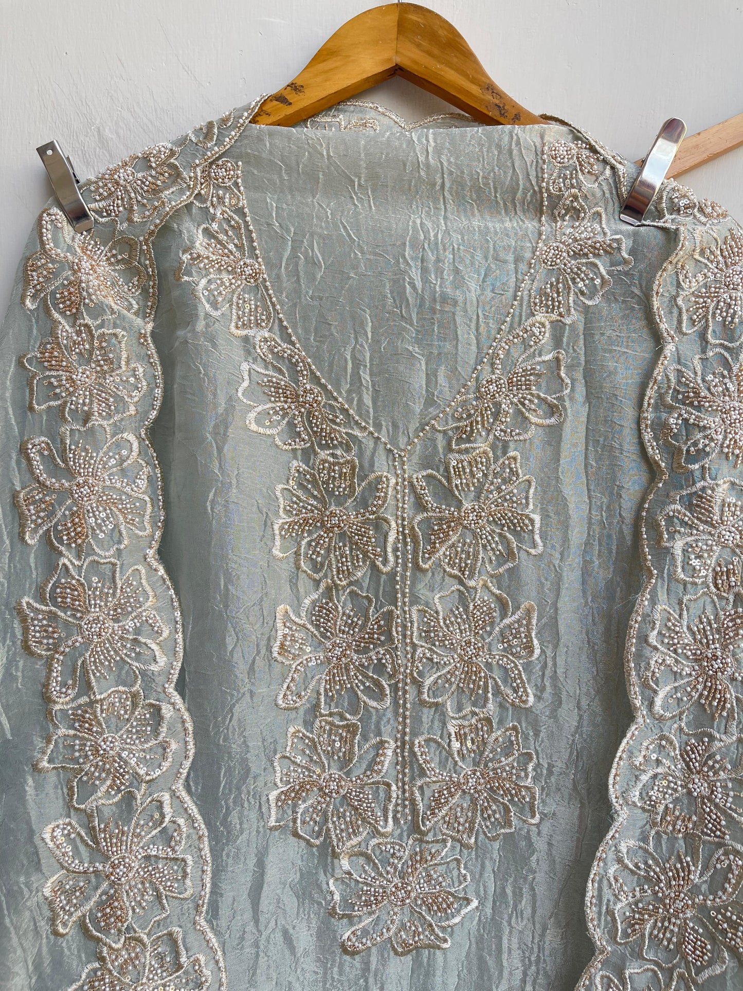 Pure crushed tissue ladies unstitched suit Rc18429 (b)