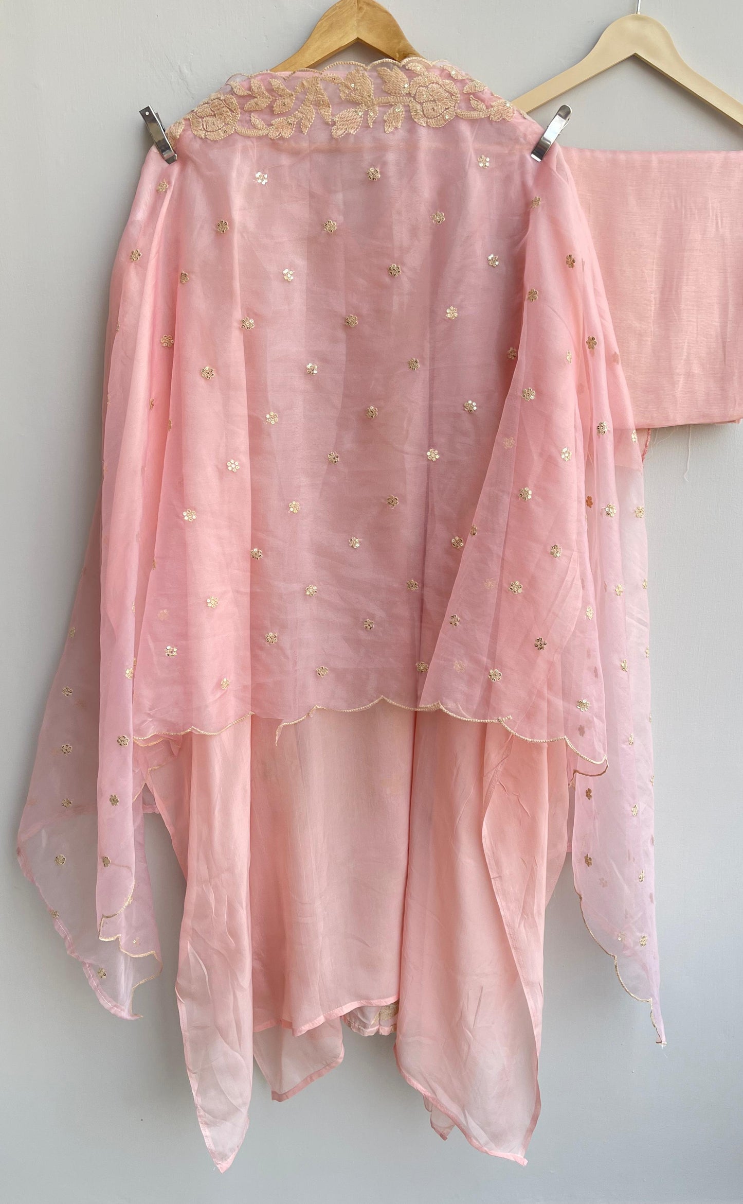 Organza unstitched ladies suit Rc17936 (a)