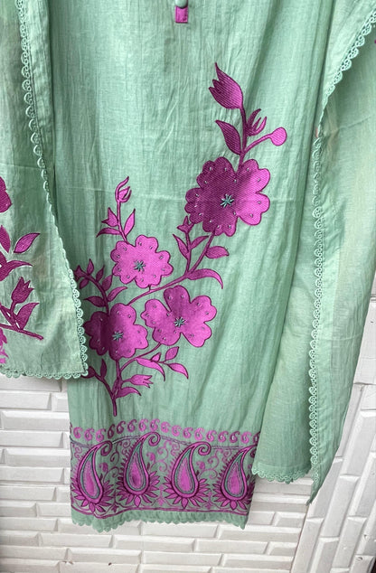 Mul chanderi unstitched ladies suit Rc17397 (b)