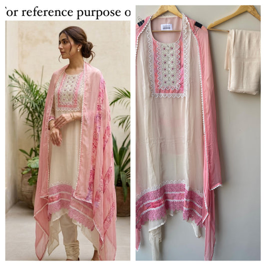 Organza unstitched ladies suit Rc18947 (b)