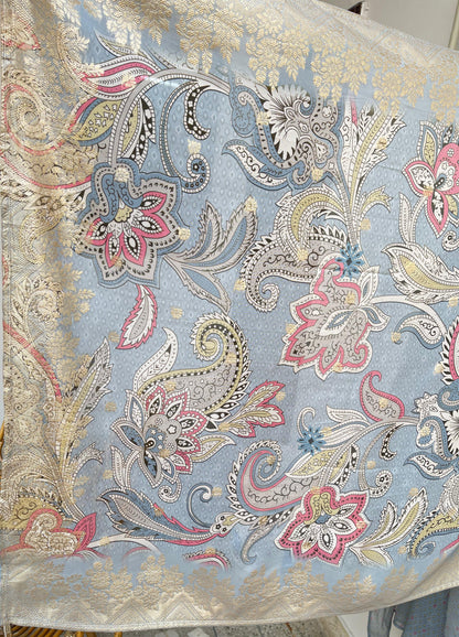 Organza unstitched ladies suit Rc17940