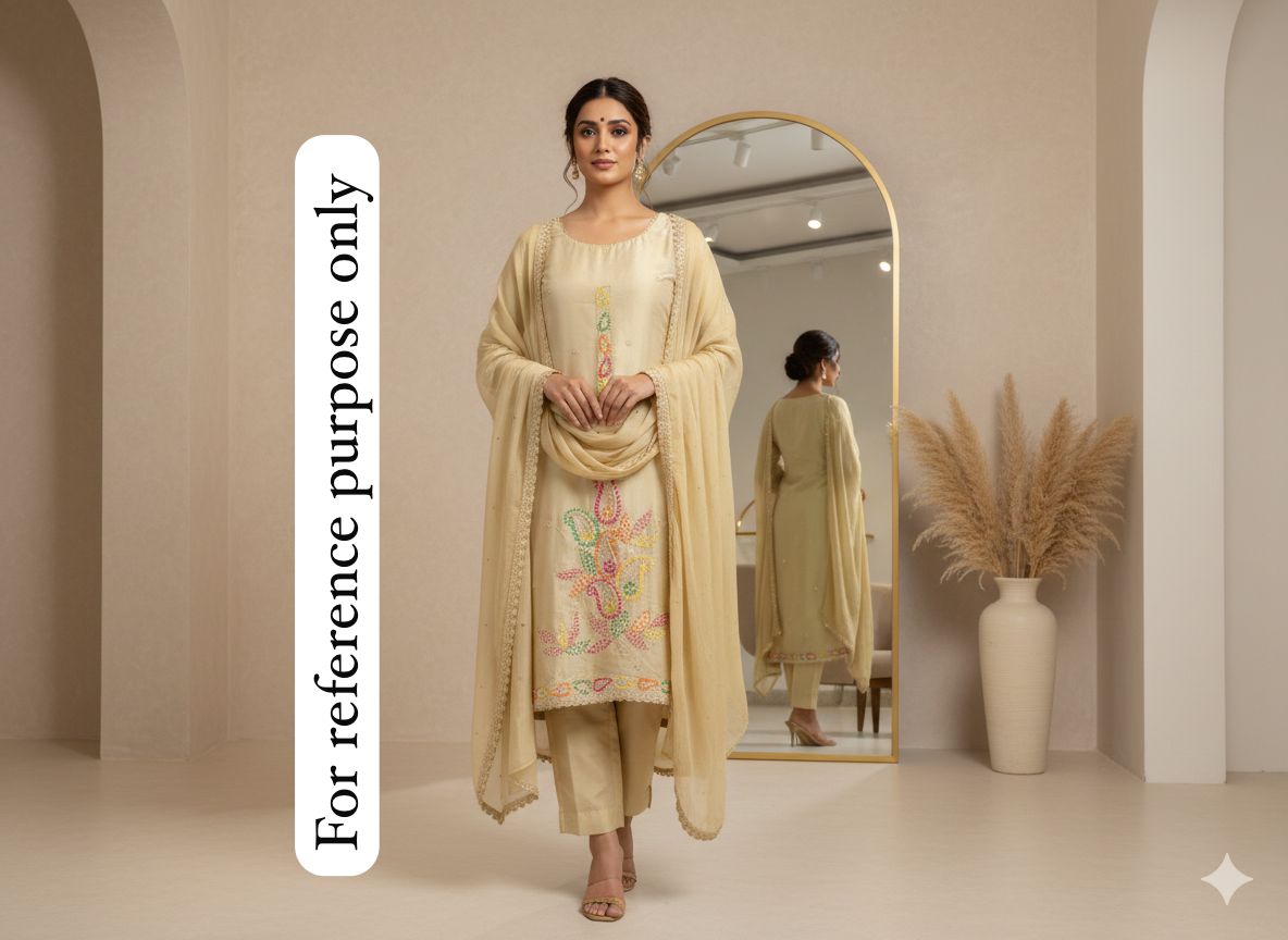 Shimmer Silk Unstitched Ladies Suit RC-18295 – view 5