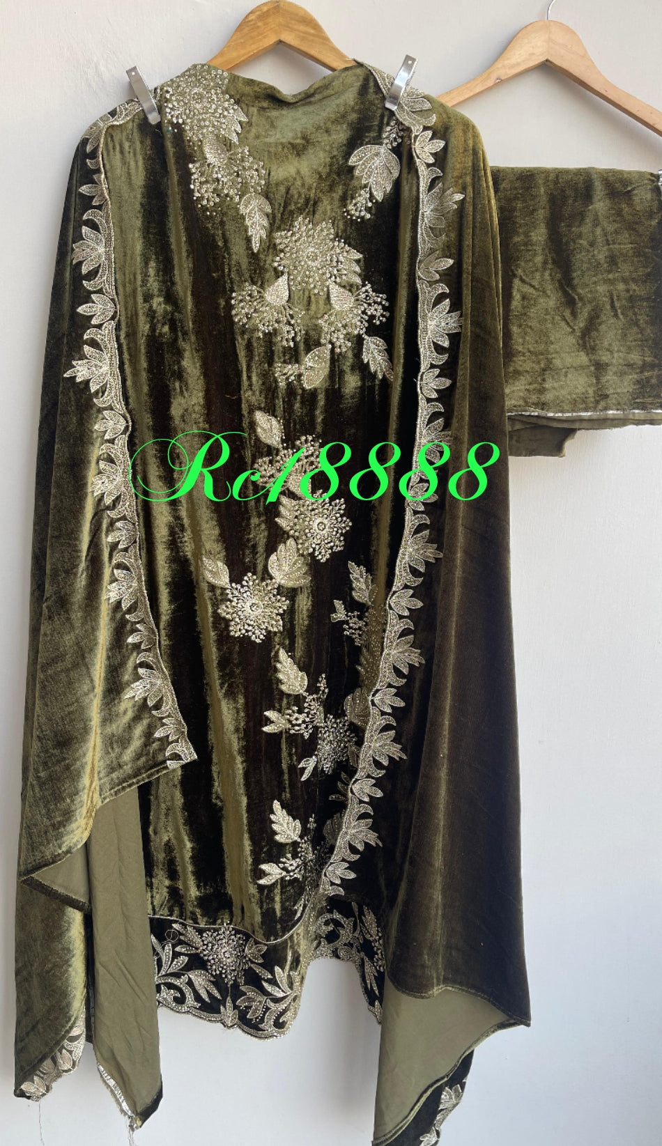 Micra velvet unstitched ladies suit Rc18888 (c)