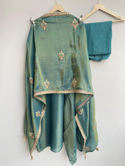 Shimmer silk unstitched ladies suit Rc17828 (c)