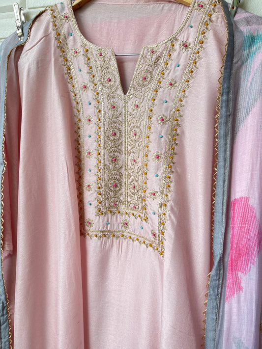 Muslin unstitched ladies suit Rc17341 (a)