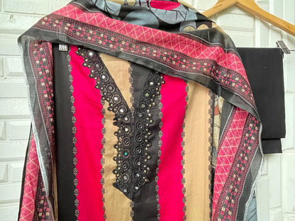 Cotton unstitched ladies suit Rc17376 (a)