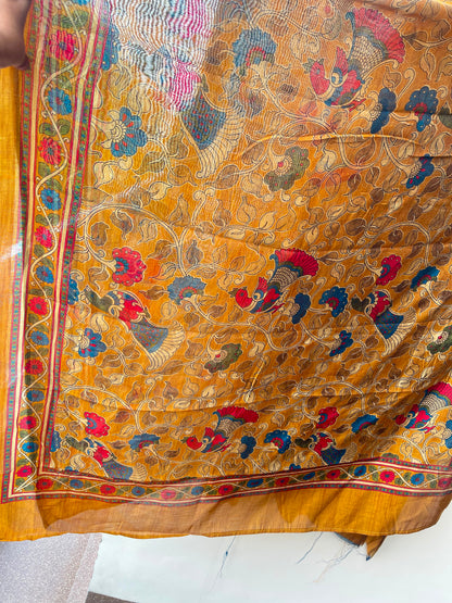 Soft Flowy Mul Chanderi Maheshwari Printed Unstitched Suit RC-19018 - Royal Chic by Priti (photo 8)