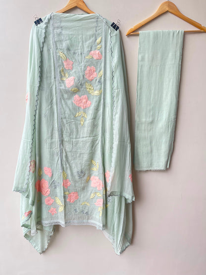 Mul cotton unstitched ladies suit Rc19085 (b)