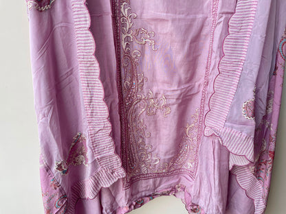 Mul chanderi unstitched ladies suit Rc19119