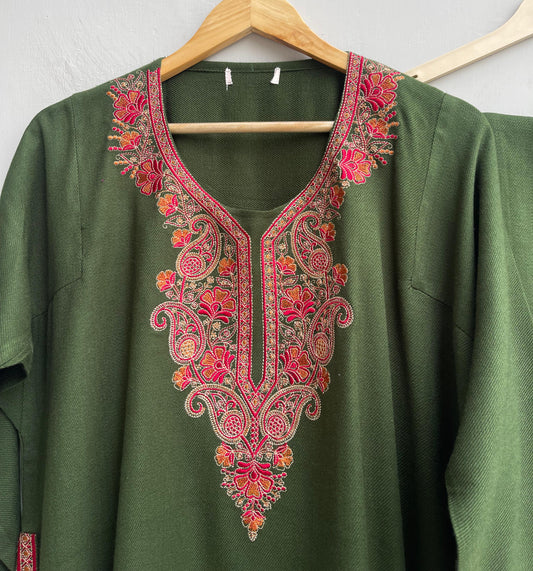 Kashmiri pheron readymade ladies coord set Rc18271 (b)