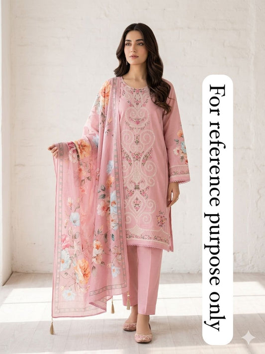Mul chanderi unstitched ladies suit Rc18894 (b)