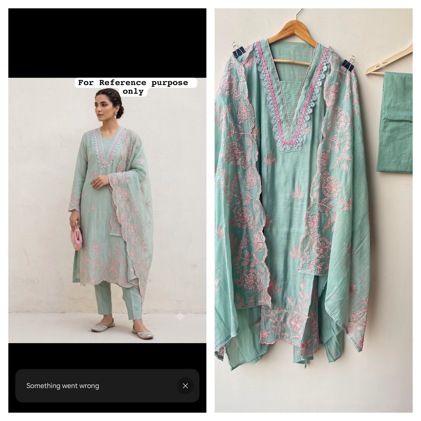 Mul chanderi unstitched ladies suit Rc19071