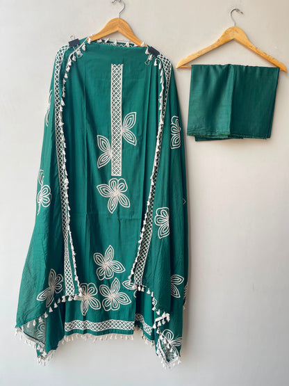Mul chanderi unstitched ladies suit Rc19300 (b)