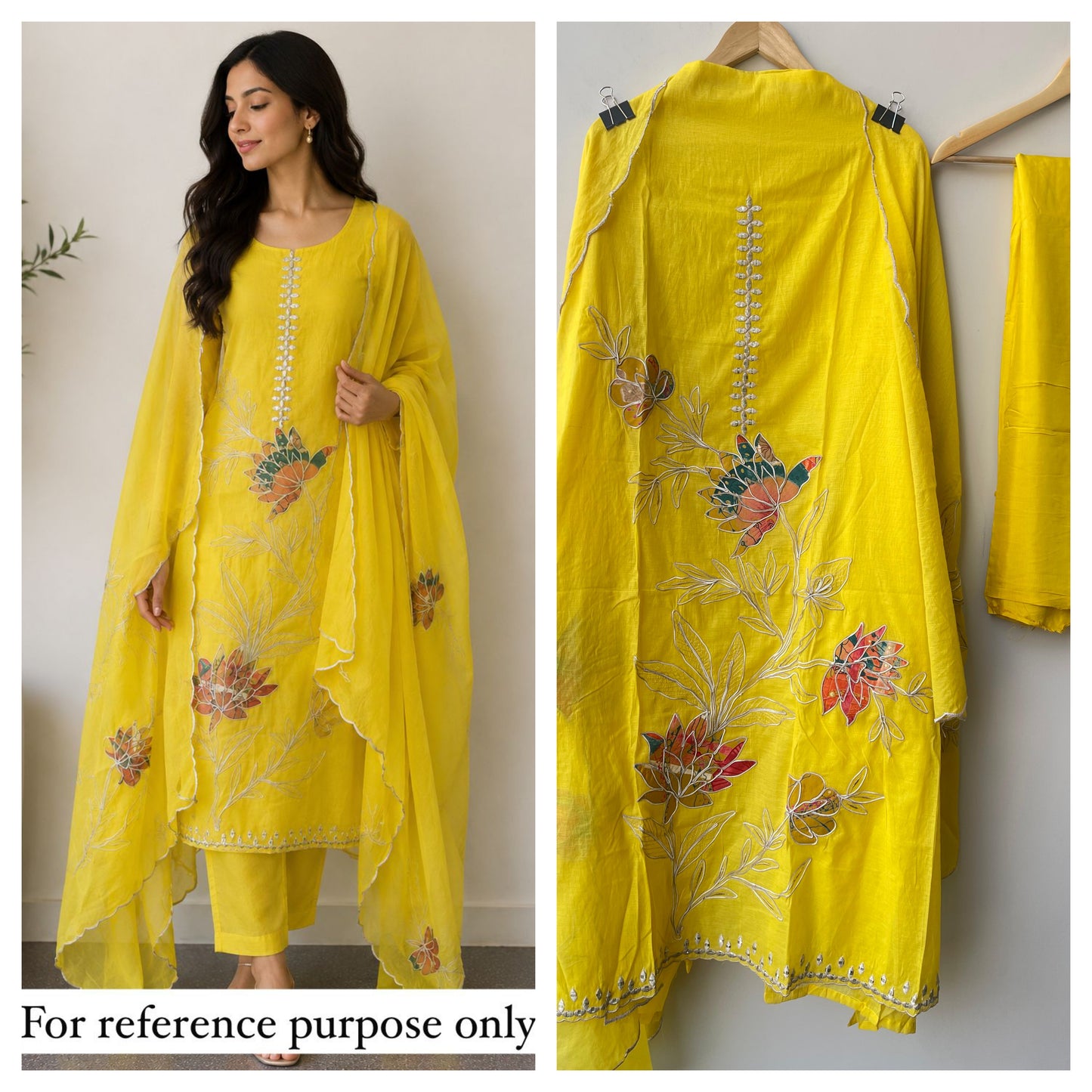 Mul chanderi unstitched ladies suit Rc18829