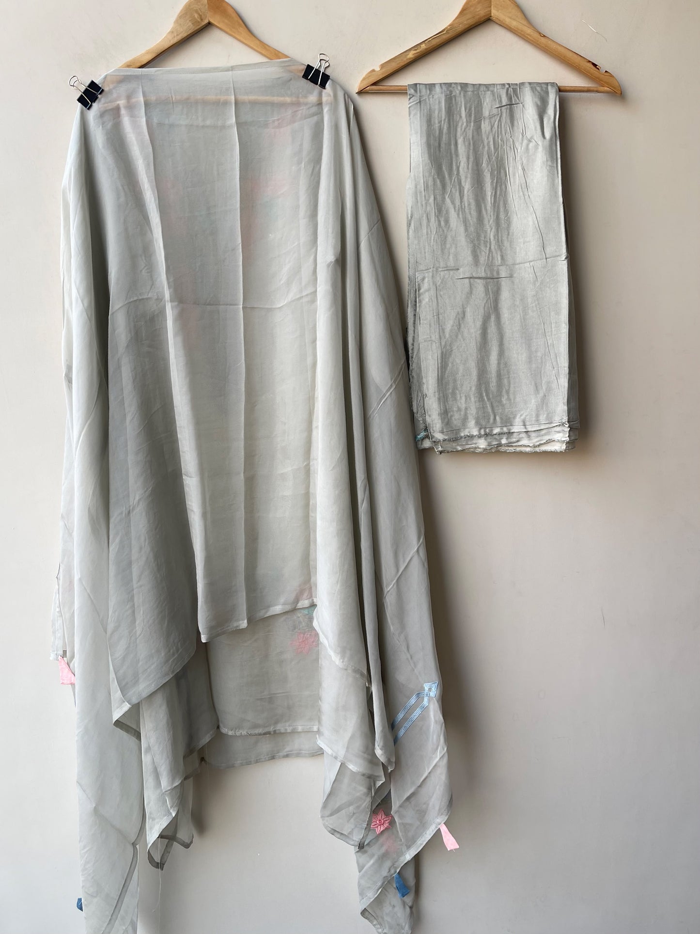 Organza Tuile unstitched ladies suit Rc19312 (c)