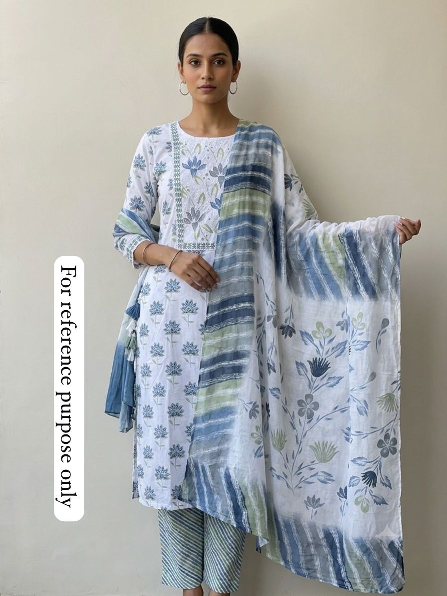 Cotton printed unstitched ladies suit Rc18941