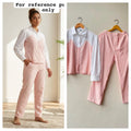 Chikan cotton stitched ladies coord set Rc19154