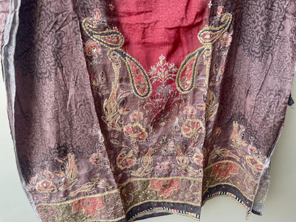 Muslin Printed Unstitched Ladies Suit RC18819 – view 4