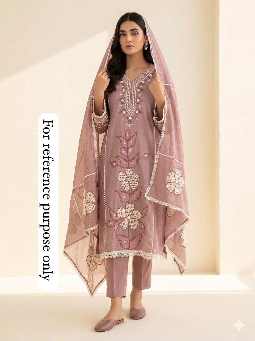 Mul cotton unstitched ladies suit Rc18977