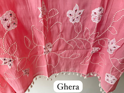 Mul Chanderi Unstitched Ladies Suit RC18857 – view 6