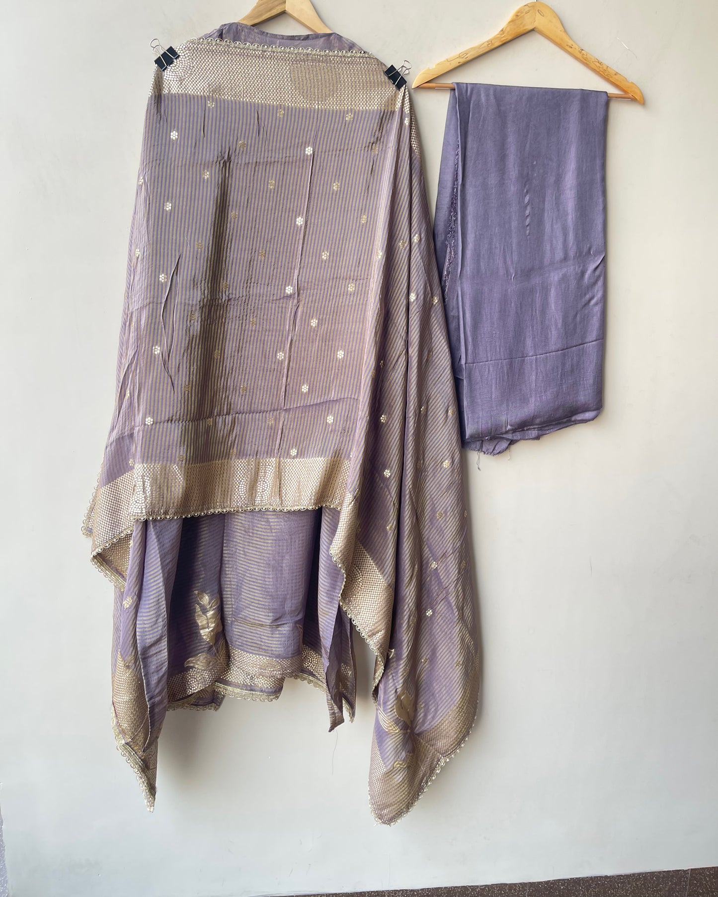 Banarasi shimmer silk ladies unstitched suit Rc19303 (a)
