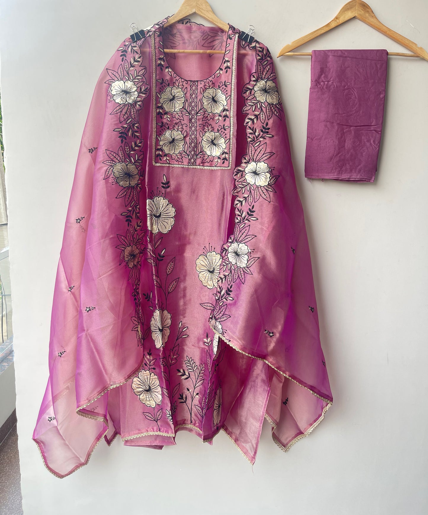 Shimmer silk unstitched ladies unstitched suit Rc19245 (a)