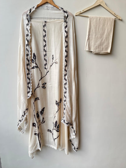 Soft Muslin Printed Unstitched Ladies Suit RC-18736